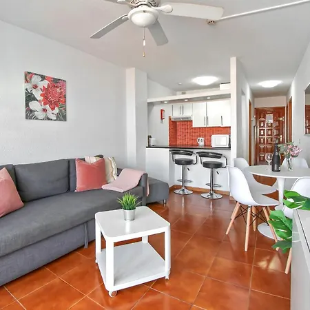 Bonito Apartmento En Garden City Con Piscina Climatizada Playa Fanabe Exterior photo