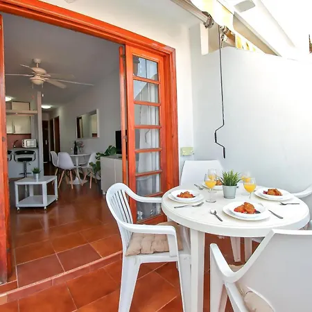 Bonito Apartmento En Garden City Con Piscina Climatizada Playa Fanabe Exterior photo
